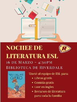 ESL Literacy Night (In Spanish)